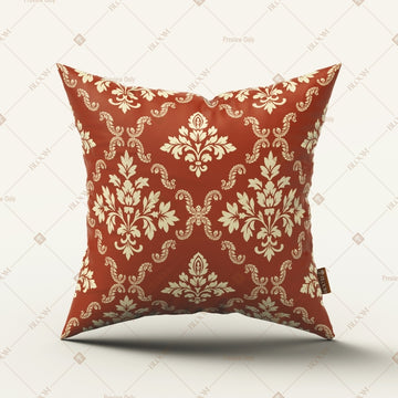 Ruby Red Medallion Cushion Cover Pack of 12