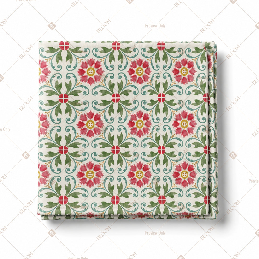 Floral Medallion Pattern Design