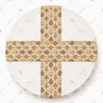 Pink Diamond Trellis Table Runner Pack Of 12