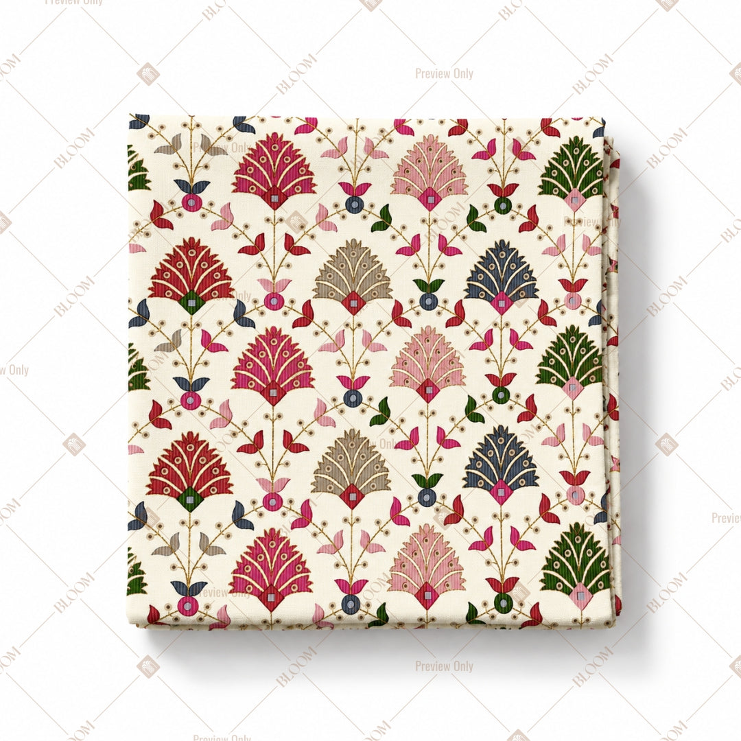 Floral Bird Pattern Design