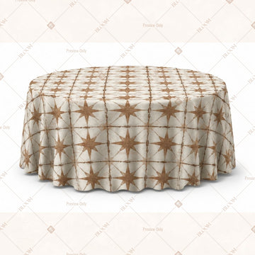 Rustic Check Table Cover Pack Of 6