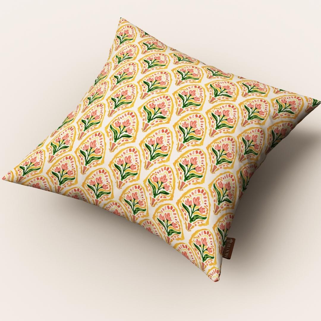 Golden Blossom Arch: Cushion Cover - Pack of 12