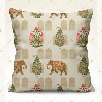 Elephant Folk Art Cushion Cover Pack of 12