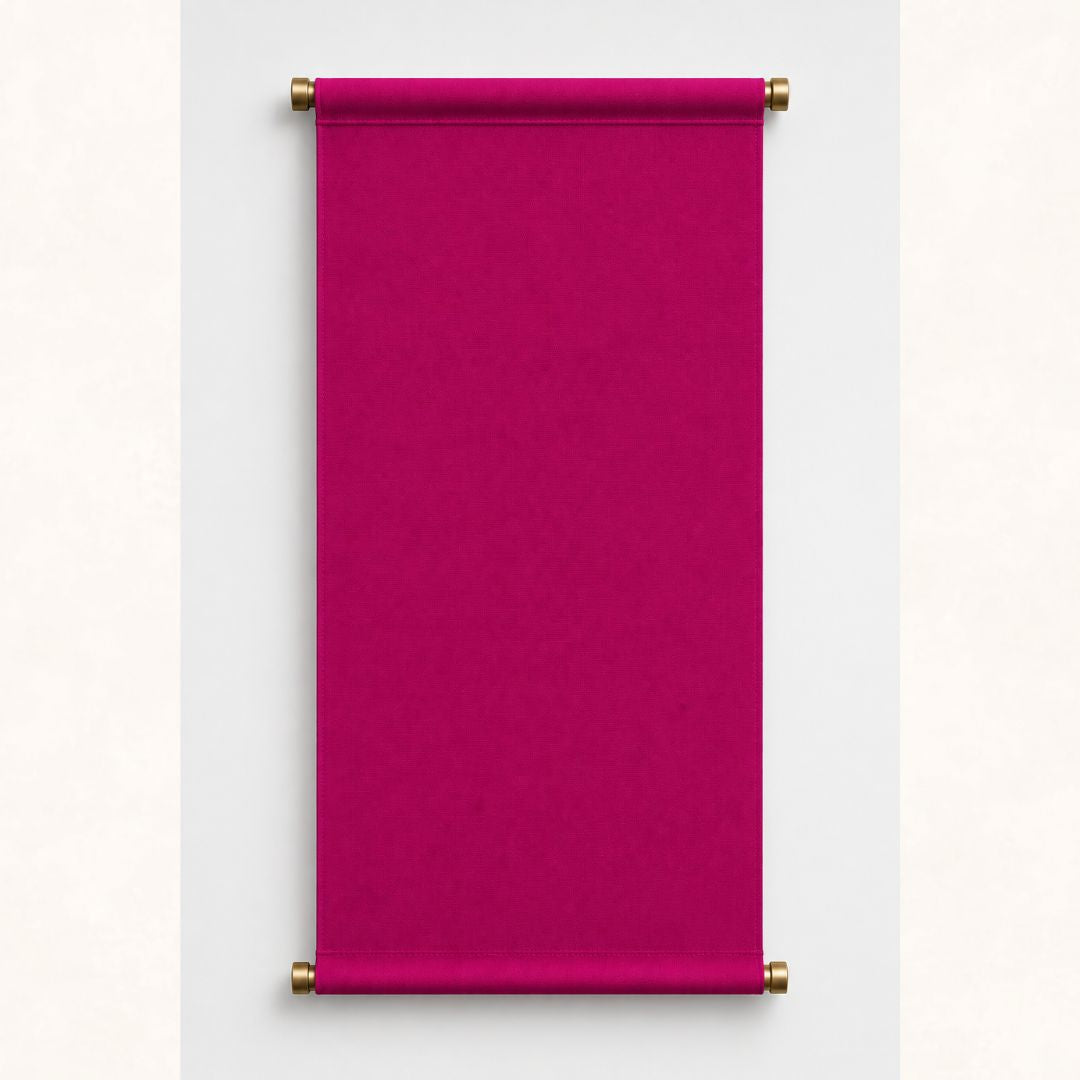 DARK FUCHSIA HANGING SCROLLS
