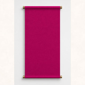 DARK FUCHSIA HANGING SCROLLS