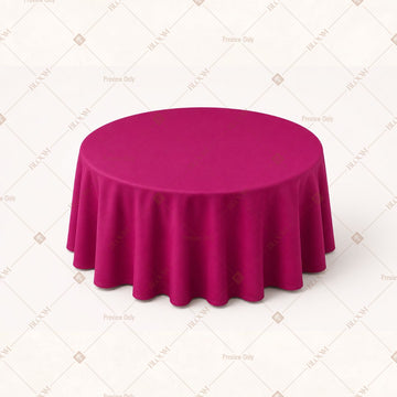 Dark Fuchsia Table Cover Pack Of 6