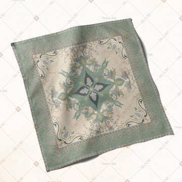 Vintage Snowflake Pattern Napkin Pack of 20