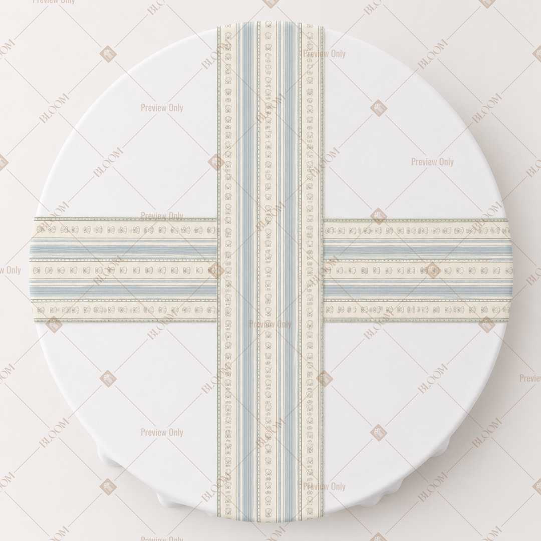 Pastel Stripe Table Runner Pack Of 12