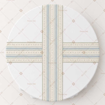 Pastel Stripe Table Runner Pack Of 12