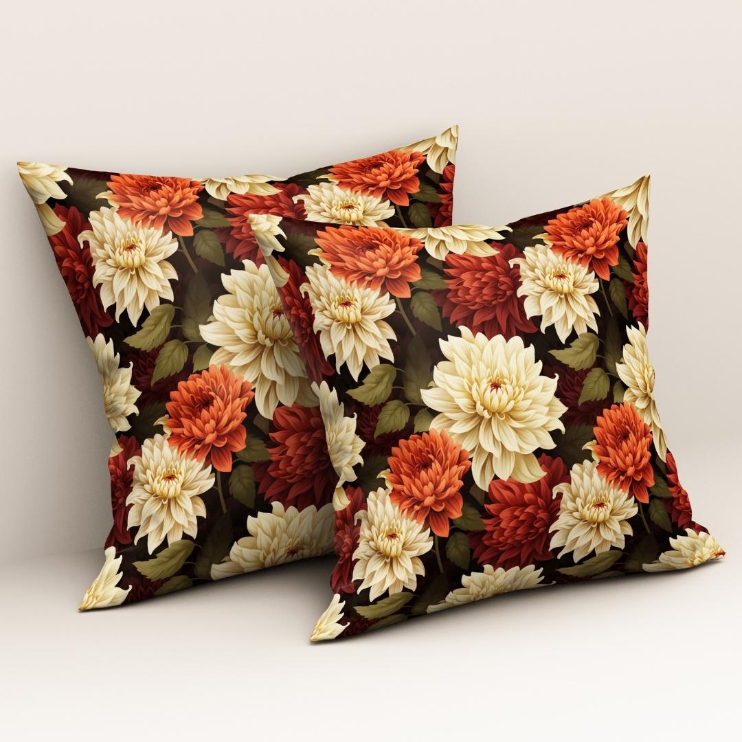 Autumn Bloom Charm: Cushion Cover - Pack of 12
