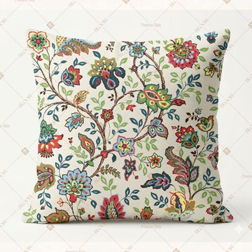 Colorful Floral Garden Cushion Cover Pack of 12