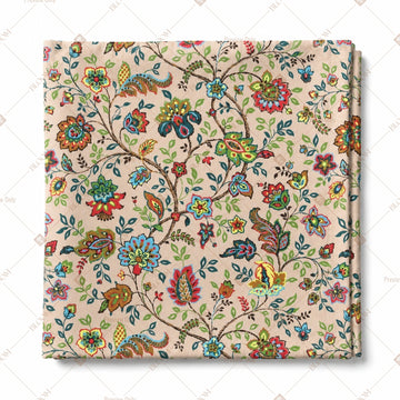 Colorful Floral Mughal Pattern Design