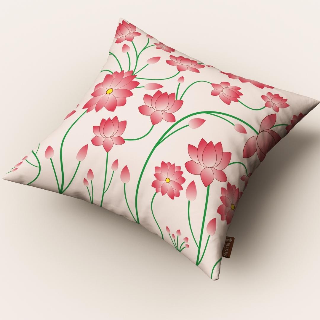 Blush Lotus Charm: Cushion Cover - Pack of 12