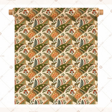Golden Diamond Trellis Fabric Roll Pack of 25