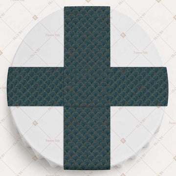 Teal Solid Table Runner Pack Of 12