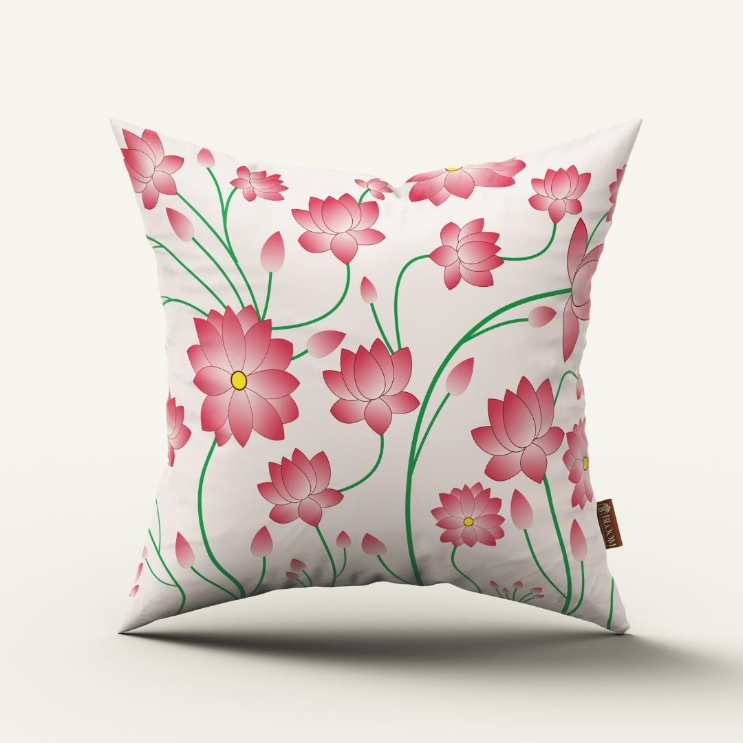 Blush Lotus Charm: Cushion Cover - Pack of 12