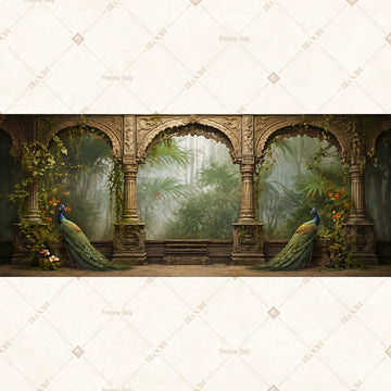 Enchanted Forest Portal Wide Backdrop