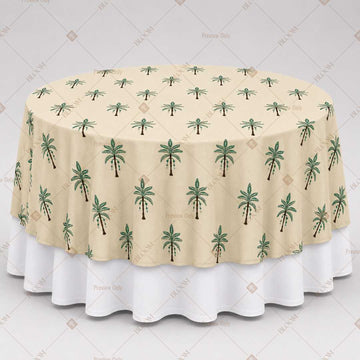 Palm Tree Tropical Table Overlay Pack of 6