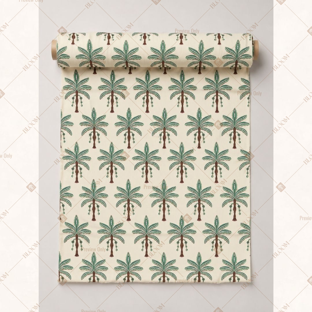 Sage Botanical Fabric Roll Pack of 25