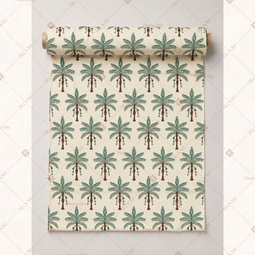 Sage Botanical Fabric Roll Pack of 25