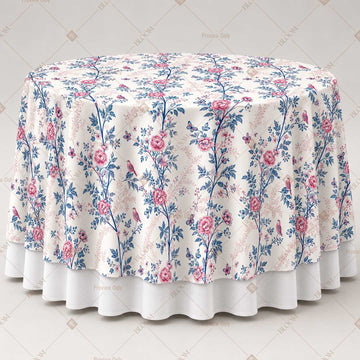 Pastel Wildflower Garden Table Overlay Pack of 6