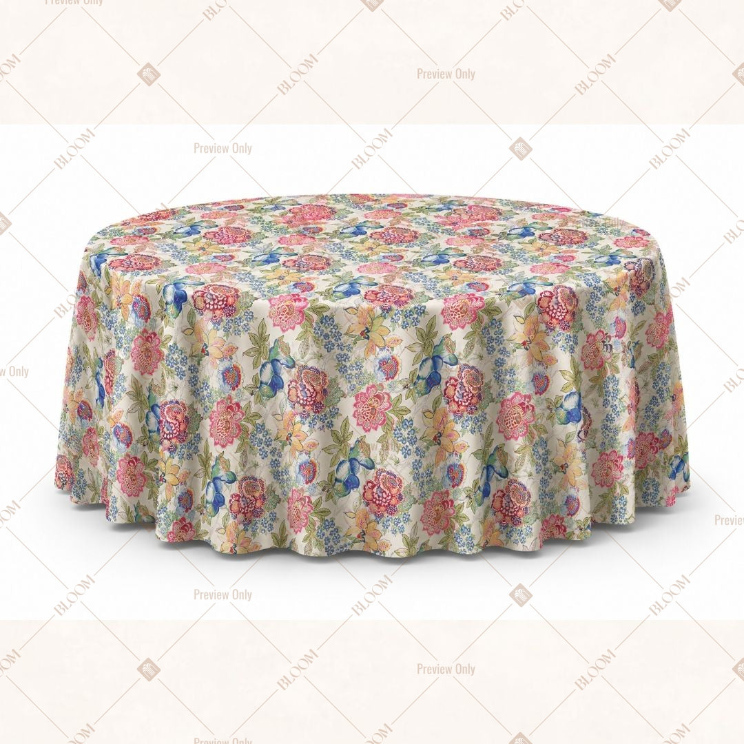 Floral Festival Table Cover Pack Of 6