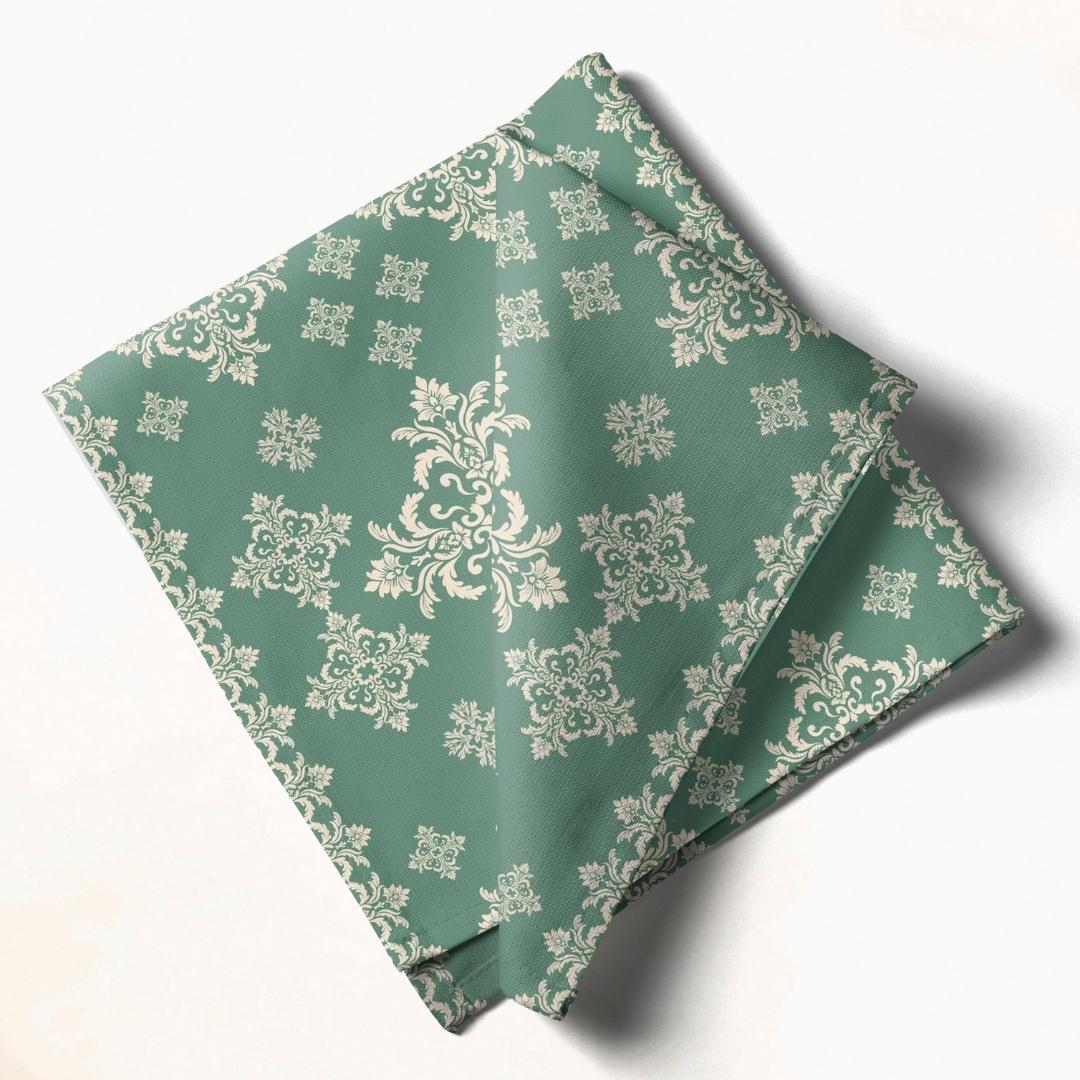 Damask Print: Napkins 18" X 18" - Pack Of 20