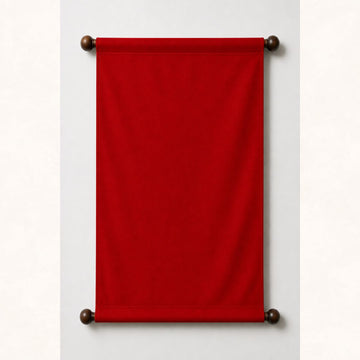 DARK RED HANGING SCROLLS