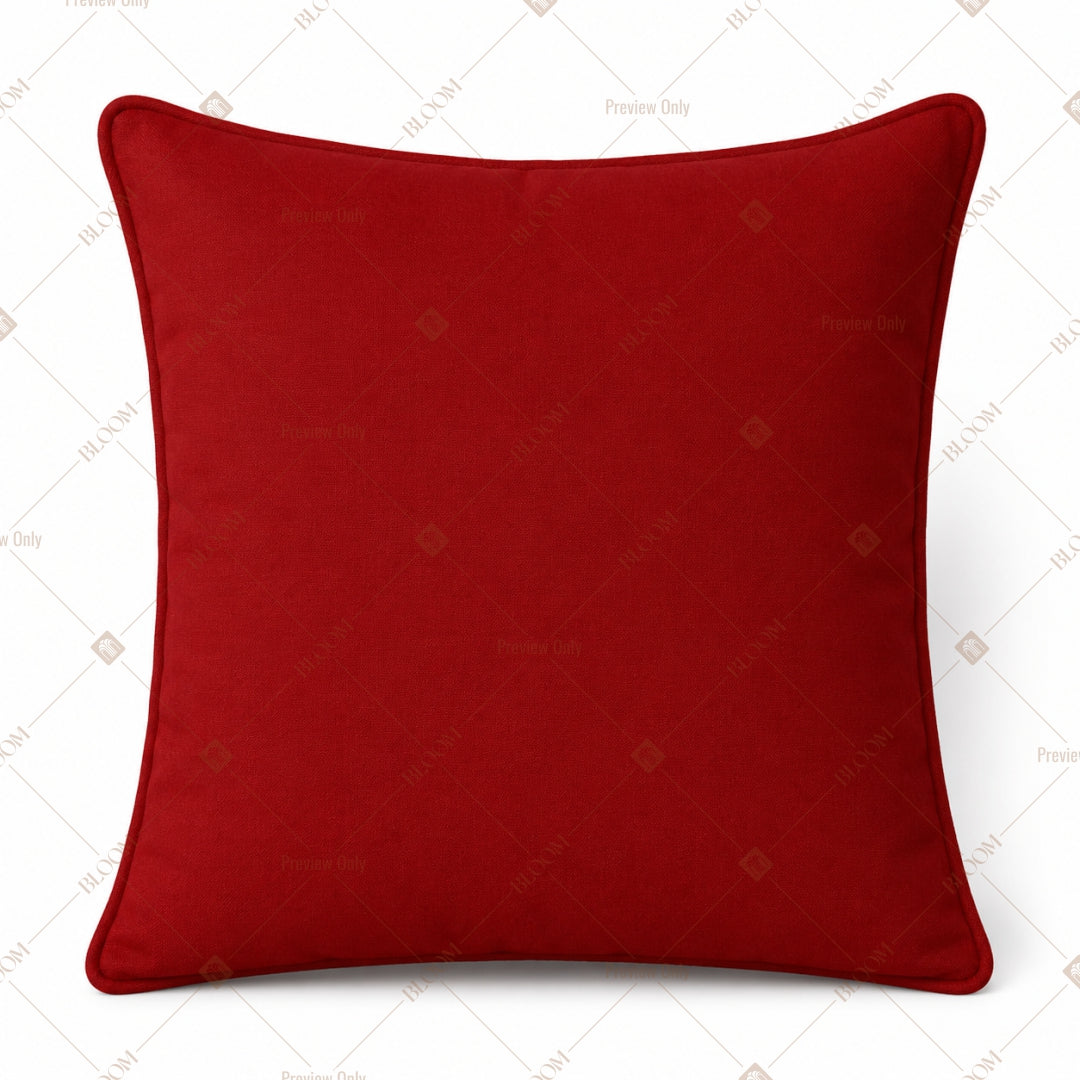 Dark Red Cushion Cover Pack of 12