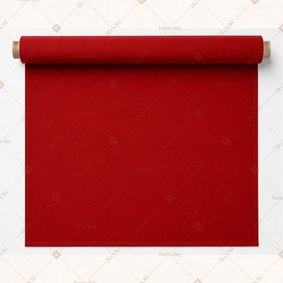 Dark Red Fabric Roll Pack of 25