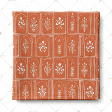 Terracotta Arch Motif Pattern Design