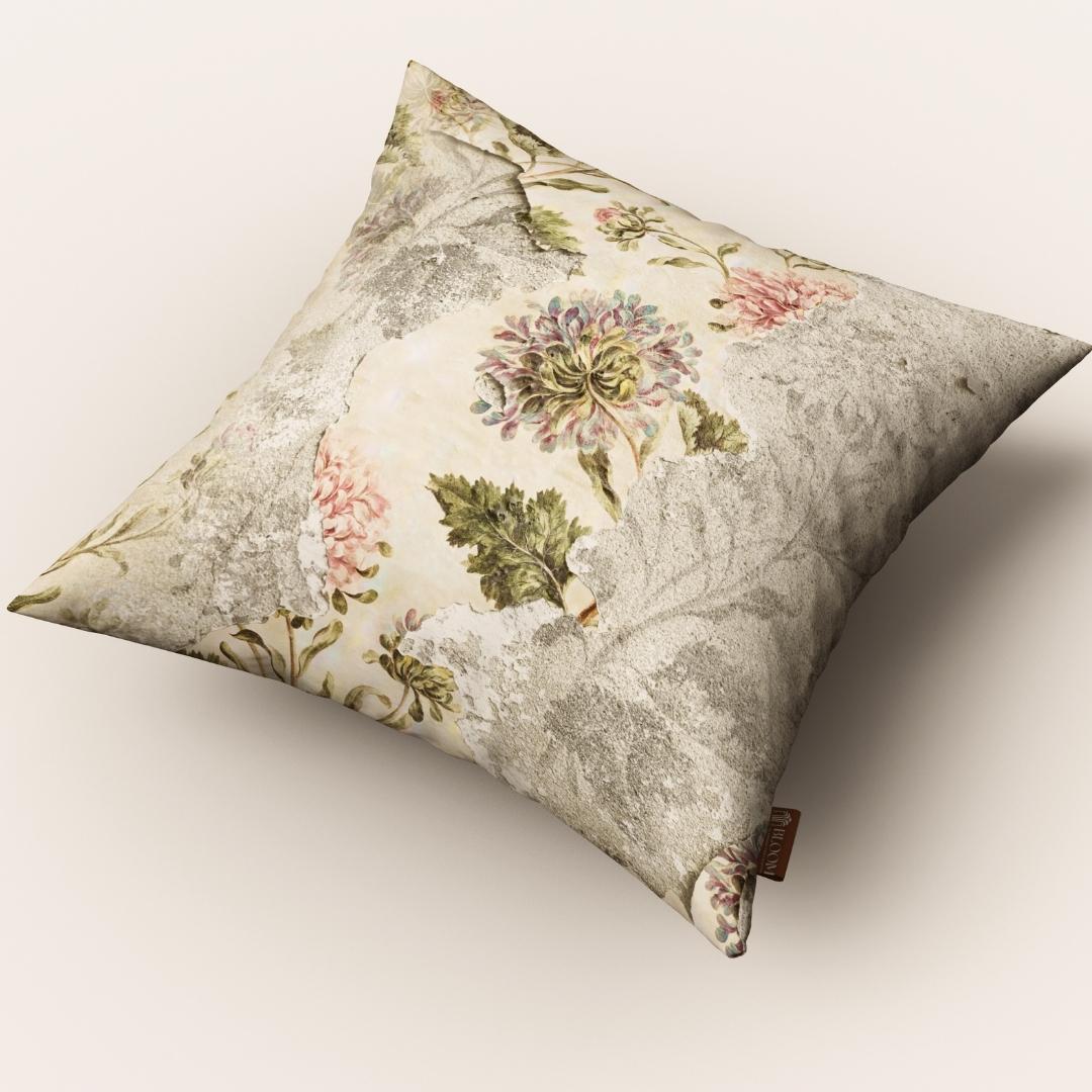 Vintage Pastel Bloom: Cushion Cover - Pack of 12