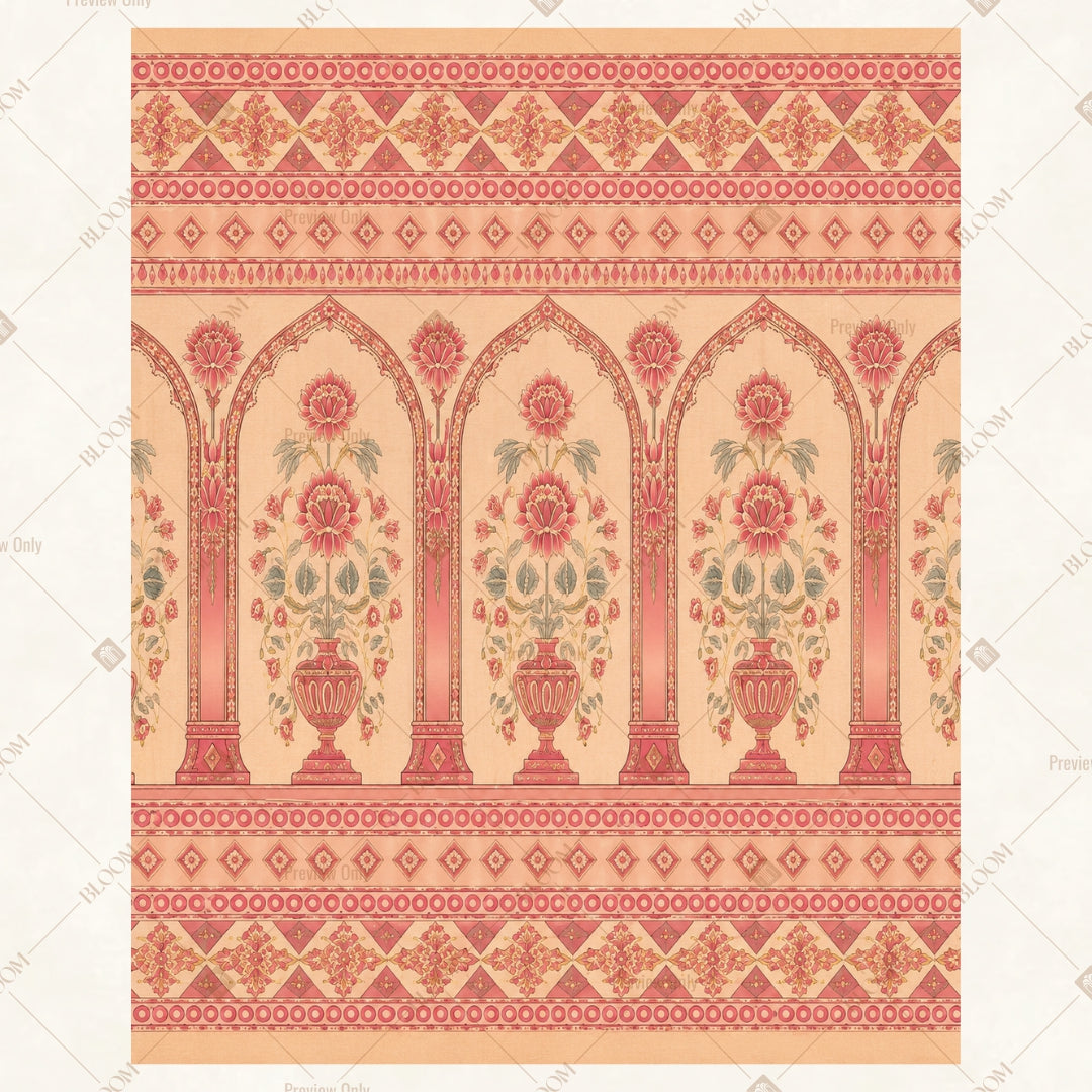 Heritage Palace Wall Portrait Rectangle Backdrop