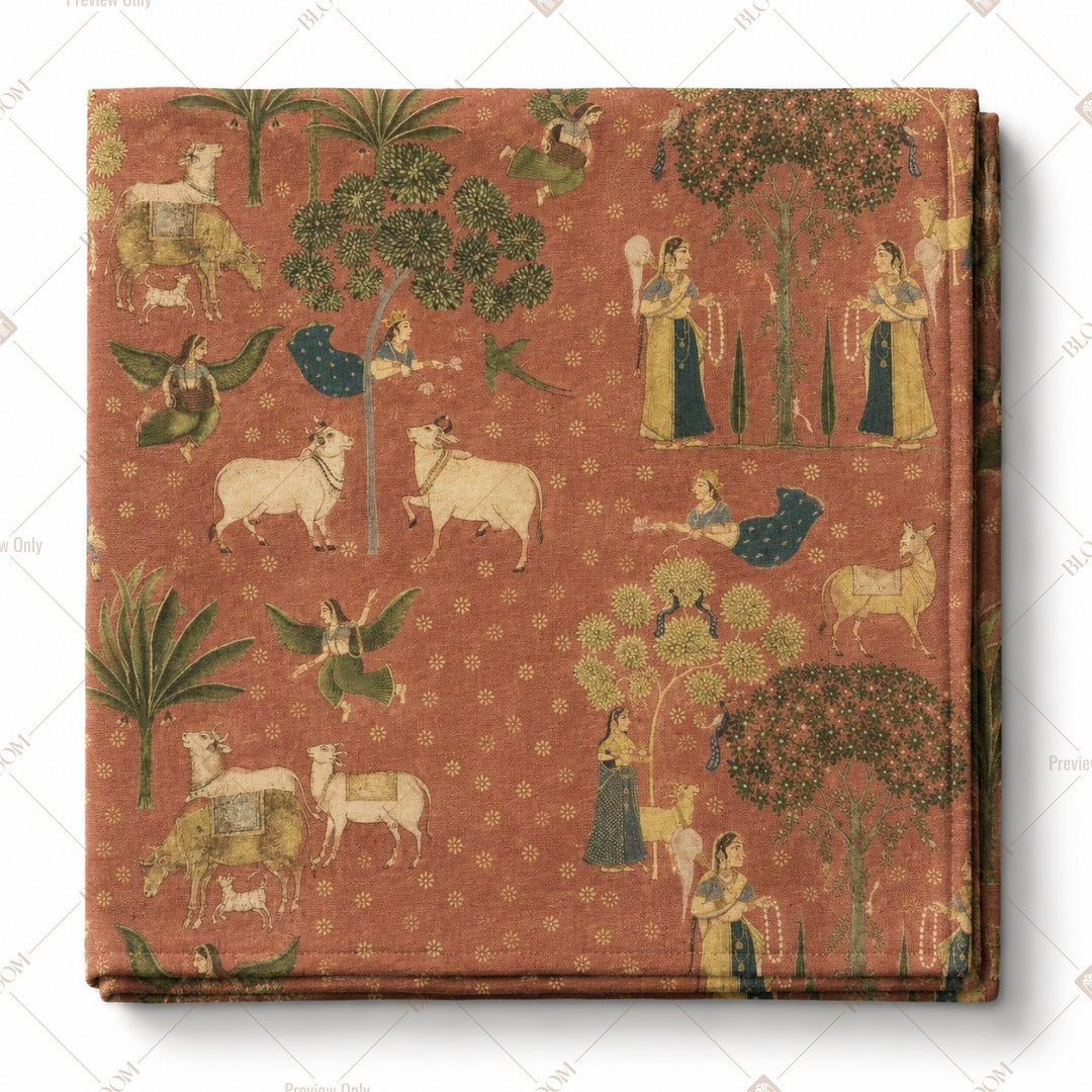 Rustic Folk Art Pattern Design