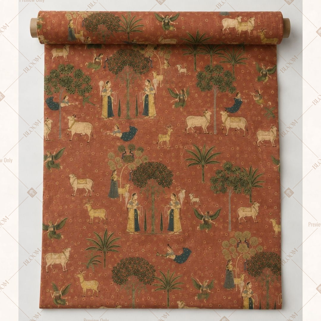 Forest Animal Fabric Roll Pack of 25