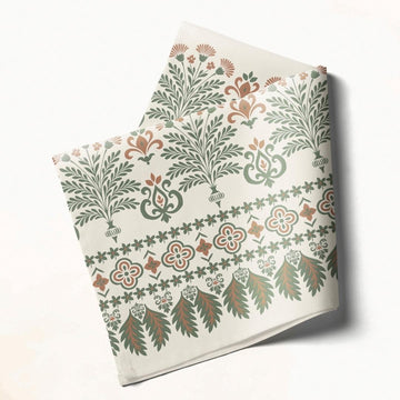 Floral Border: Napkins 18" X 18" - Pack Of 20