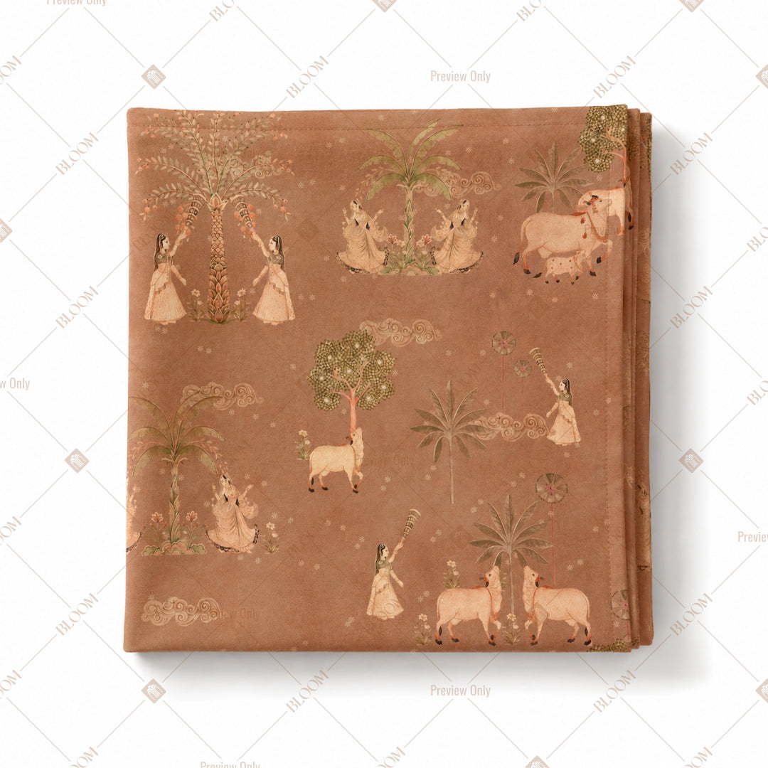 Terracotta Vintage Pattern Design