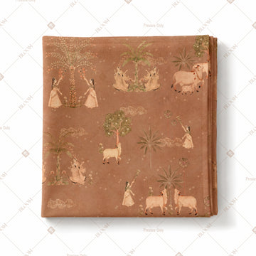 Terracotta Vintage Pattern Design