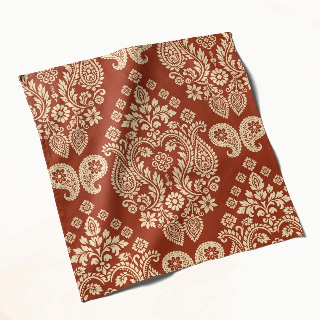 Paisley Print: Napkins 18" X 18" - Pack Of 20
