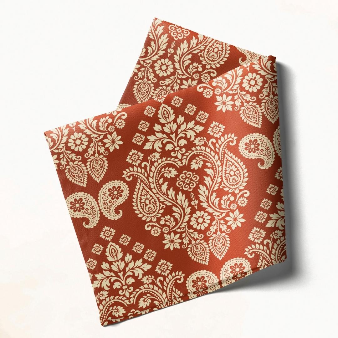 Paisley Print: Napkins 18" X 18" - Pack Of 20