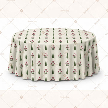 Vintage Leaf Table Cover Pack Of 6