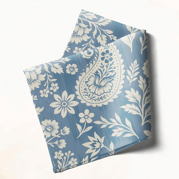 Blue Paisley: Napkins 18" X 18" - Pack Of 20