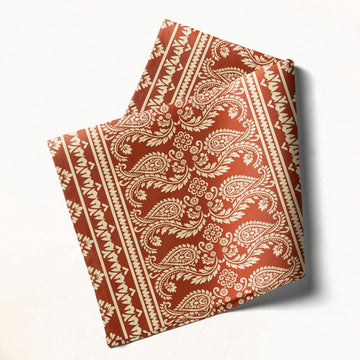 Striped Paisley: Napkins 18" X 18" - Pack Of 20