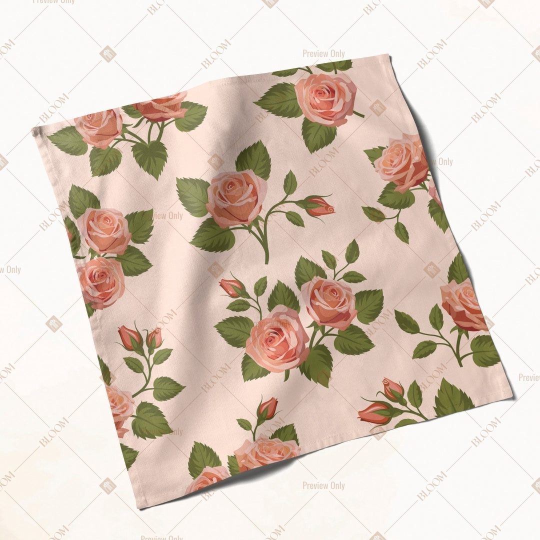 Blush Rose Garden Napkin Pack of 20