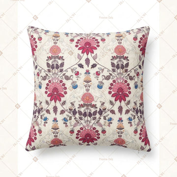 Vintage Pink Floral Cushion Cover Pack of 12