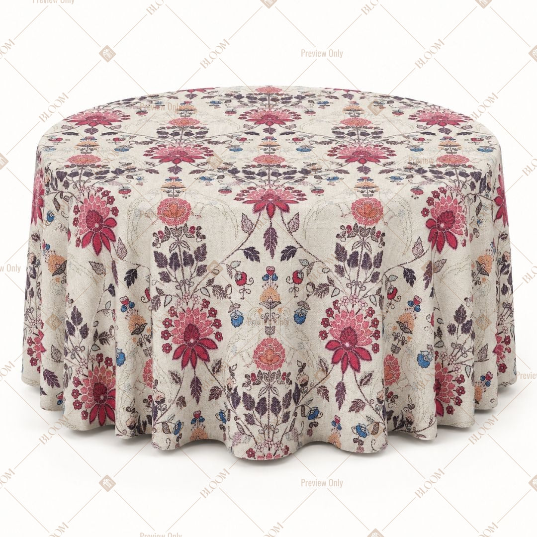 Vintage Rose Table Cover Pack Of 6