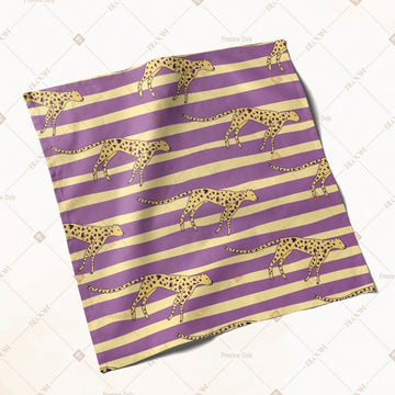 Lavender Stripe Pattern Napkin Pack of 20