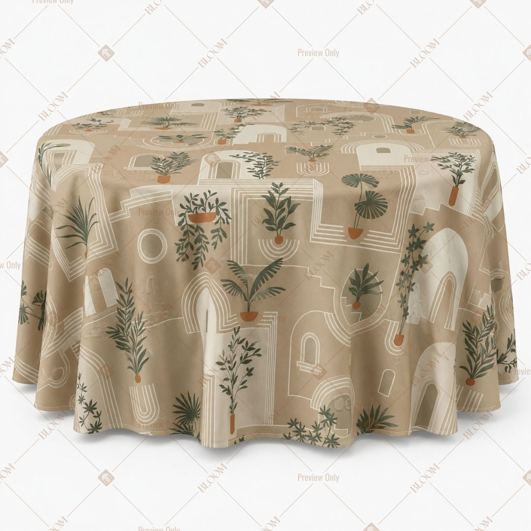 Mughal Garden Table Cover Pack Of 6