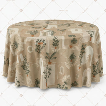 Mughal Garden Table Cover Pack Of 6