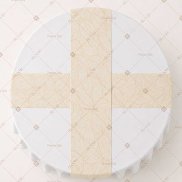 Ivory Solid Table Runner Pack Of 12